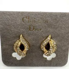 Christian Dior クリスチャンディオール ゴールドカラー イヤリング