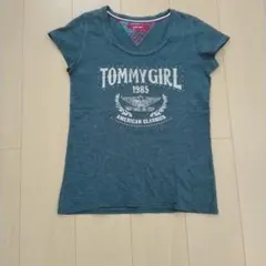 tommy girl グレー Tシャツ Sサイズのサムネイル