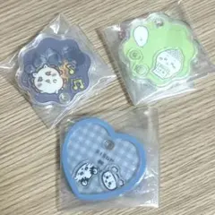 ちいかわ きゃらシャカチャーム 3点セット モモンガ ちいかわ 古本屋 シーサー