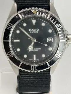 【電池・ベルト新品】CASIO MTD-1043 ダイバーデザイン　純正ベルト付のサムネイル