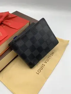 ルイヴィトン ダミエ グラフィット マネークリップ 折り財布 - メルカリ