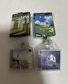 ゲームパッケージ ミニチュアチャーム 4点セット