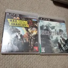 PS3ソフト　マックスアナーキー & エンドオブエタニティ 2本セット