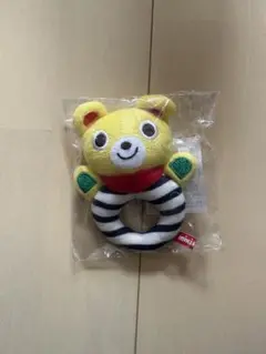 【新品未使用】miki HOUSE クマ型ラトル