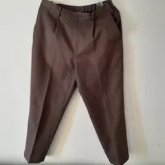 GU　グレンチェック柄　スラックス