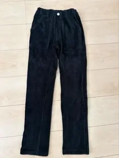 ［未使用品］moujonjon コーデュロイブラックパンツ