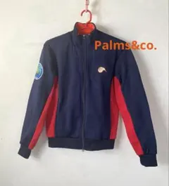 パームスアンドコー/GOLF ゴルフ ワッペン刺繍 ジップアップ ジャケット L