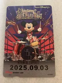 ディズニーリゾートライン フリーきっぷWe Love Big Band Beat