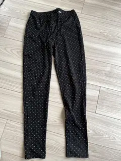 g.u.sports ドット柄 スキニーパンツ S