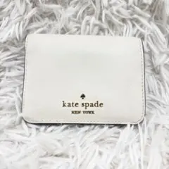 kate spade 二つ折り財布 コンパクトウォレット レザー