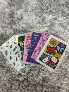 BT21 クリアファイル 7枚セット BTS
