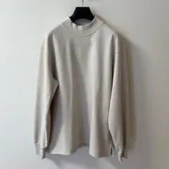 D*S様 ユニクロ UNIQLO U ブラッシュドジャージーモックネックT ベー