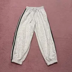 ライン入りスウェットパンツ