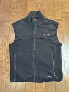 NIKE ACG フリースベスト Lサイズ 黒 中古・古着通販】NIKE ACG (ナイキエーシージー) フリースベスト