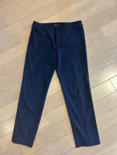 INDIVI パンツ ネイビー
