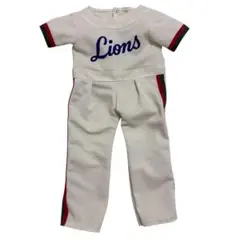 90s 80s 埼玉西武ライオンズ レオ人形 ユニフォーム 当時物