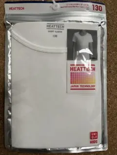【新品未開封】UNIQLO HEATTECH ショートスリーブ 130