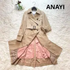 ANAYI アナイ スプリングコート 光沢感ベージュ ANAYI アナイ スプリングコート 光沢感ベージュ - メルカリ