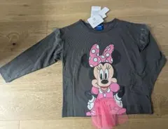 新品　110　ミニー　ロンT　長袖　フリル