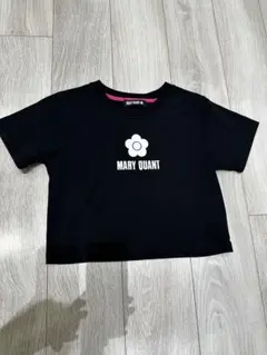 MARY QUANT デイジーロゴ 半袖Tシャツ ブラック Mのサムネイル