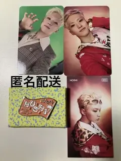 ブソクスン BSS TELEPARTY ホシ トレカ　IDカード　ピンバッジ