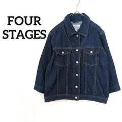 FOUR STAGES デニムジャケット Gジャン Mサイズ カジュアル