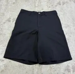 Dickies　ワークショーツ　W32　ブラック　古着　ハーフパンツのサムネイル