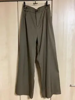 アンカースミス　ダブルタックセミワイドスラックスパンツ　Lサイズ