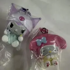 サンリオキャラクターズ GRWMマスコットチャーム マイメロ　クロミ　メロクロ