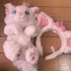 ディズニー カチューシャ マリーちゃん ぬいぐるみポシェット