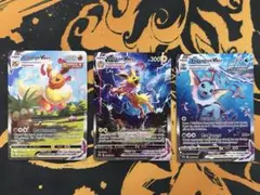 ポケモンカード　夏ポケカ　英語版　ブースター　サンダース　シャワーズ　vmax