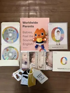 World wide Kids Stage0 DVD & CDセット ワールドワイドキッズ worldwide kids stage0 DVD CD