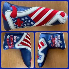 超希少未使用品 2011 ジャンクヤードドッグ USフラッグパターカバー 星条旗