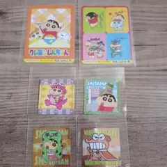 クレヨンしんちゃん キャラクターシール 6枚セット