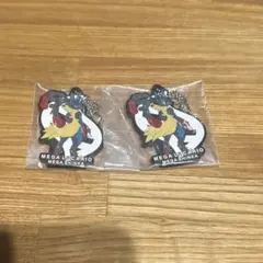 ポケモン 一番くじ ラバーチャーム I賞メガルカリオチャーム2個セット