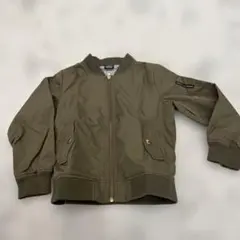 Dolly Ribbon MA-1ジャケット 120サイズ オリーブ