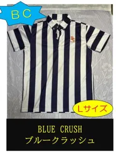 BLUE CRUSH ポロシャツ Lサイズ ストライプ柄のサムネイル