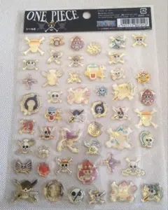 ワンピース　シール　ぷっくりシール　立体シール　ルフィ　ONE PIECE