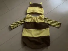 試着のみ chocola creme ハチ ロンパース 帽子 ロンTセット