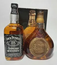 ウイスキー オールド＆ジャック ダニエル ブラック テネシー
