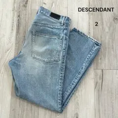 DESCENDANT ダメージ加工 デニムパンツ Gパン ジーパン ジーンズ 2のサムネイル