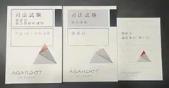 裁断済】アガルート 司法試験 2026 倒産法 総合講義&論証集の使い方