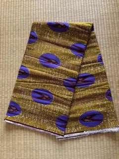 『青い月の蟹様専用』アフリカ布【ツバメ柄】5ヤード