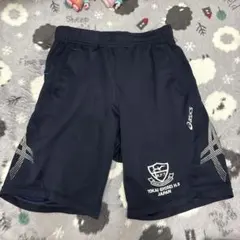 asics 黒 ショートパンツ TOKAI GYOSEI H.S.