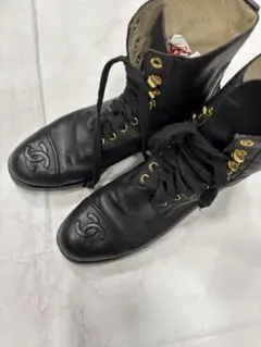 CHANEL ブーツ　ミドル　41 革のサムネイル