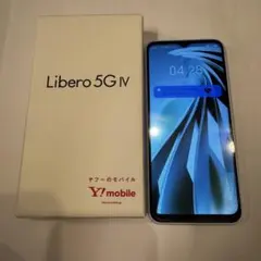 【新品同様】Libero 5G IV Y!mobile スマートフォン ホワイト