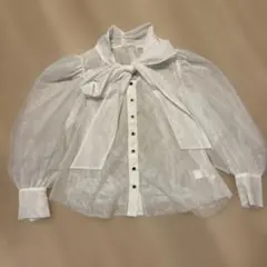 リエンダ　シースルー　ブラウス　美品のサムネイル