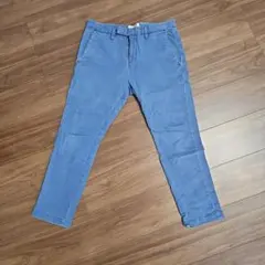 【11/24まで】REMI RELIEF チノパン サイズM 青　パンツ