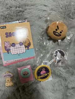 BTS BT21 SHOOKY キーホルダー ぬいぐるみ セット