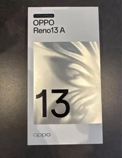 新品未使用　OPPO Reno 13A ルミナスネイビー